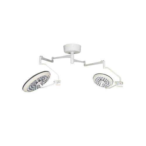 Потолочный хирургический светильник - MK-D700500Z2 - Zhangjiagang Medi Medical Equipment - светодиодный / 2 штатива / 220 В/50 Гц