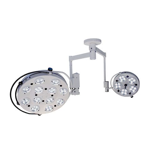 Потолочный хирургический светильник - MK-D1000500K - Zhangjiagang Medi Medical Equipment - светодиодный / 2 штатива / 220 В/50 Гц