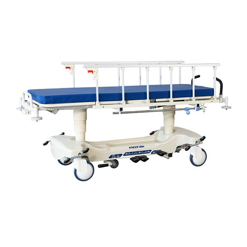 Транспортная тележка-каталка - YA-PS02E - Zhangjiagang Medi Medical Equipment - для неотложной помощи / периода выздоровления / гидравлическая