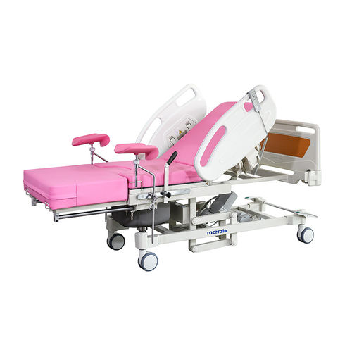 Кровать для больниц - MC-D07 - Zhangjiagang Medi Medical Equipment - для родов / электрическая / с регулируемой высотой