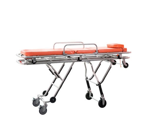 Транспортная тележка-каталка - YA-AS08 - Zhangjiagang Medi Medical Equipment - для неотложной помощи / ручная / складная