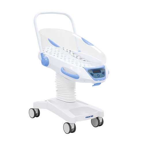 Неонатальная медицинская люлька - MK-B01 - Zhangjiagang Medi Medical Equipment - с регулируемой высотой / Тренделенбург / на роликах
