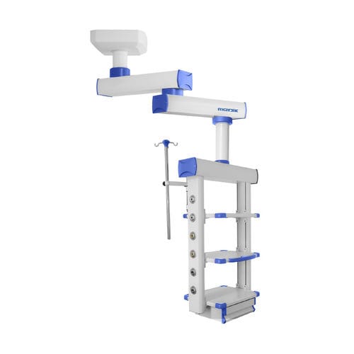 Настенный медицинская консоль - MD-E1 - Zhangjiagang Medi Medical Equipment - для эндоскопии / модульный / подвесного типа