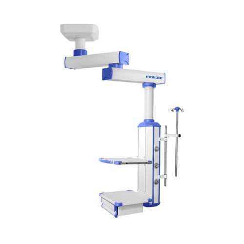 Потолочный медицинская консоль - MD-S1  - Zhangjiagang Medi Medical Equipment - для интенсивной терапии / ротационный / с колонной
