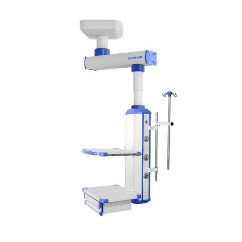 Потолочный медицинская консоль - MD-S3 - Zhangjiagang Medi Medical Equipment - для интенсивной терапии / подвесного типа / с колонной