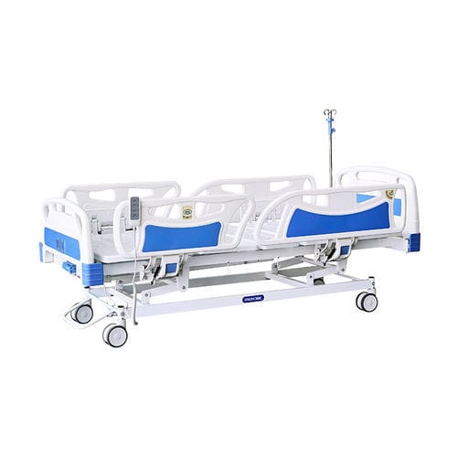 Кровать для больниц - YA-D3-2 - Zhangjiagang Medi Medical Equipment - электрическая / ручная / с регулируемой высотой