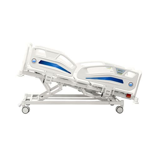 Психиатрическая кровать - YA-D5-2 - Zhangjiagang Medi Medical Equipment - электрическая / с регулируемой высотой / на роликах
