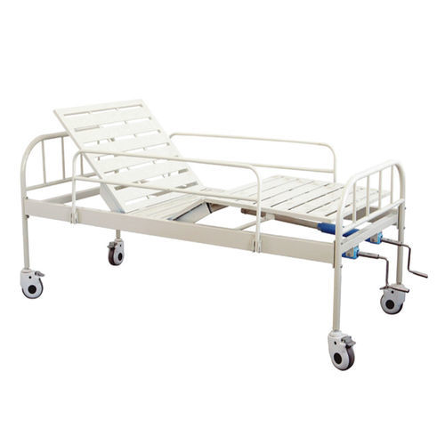 Кровать для больниц - YA-M2-5 - Zhangjiagang Medi Medical Equipment - ручная / с фиксированной высотой / на роликах
