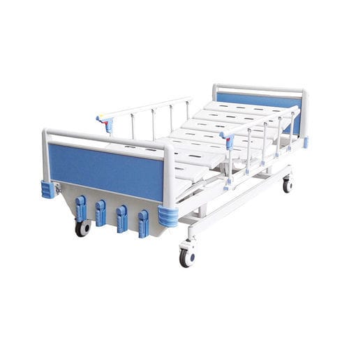 Кровать для больниц - YA-M5-5 - Zhangjiagang Medi Medical Equipment - ручная / с регулируемой высотой / Тренделенбург