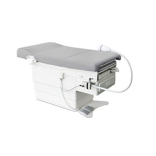 Гинекологический диагностический стол - MC-D19 - Zhangjiagang Medi Medical Equipment - электрический / с регулируемой высотой / с ящиком для хранения