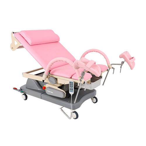 Гинекологический диагностический стол - YA-EC-U06 - Zhangjiagang Medi Medical Equipment - электрический / с регулируемой высотой / с регулируемой спинкой