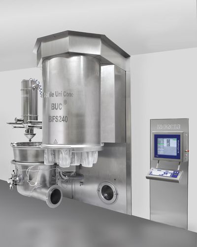 Гранулятор с кипящим слоем - BFS - L.B. Bohle Maschinen und Verfahren GmbH - для фармацевтической промышленности / для НИОКР / сушитель