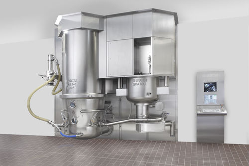 Влажный гранулятор - BFS and GMA - L.B. Bohle Maschinen und Verfahren GmbH - для фармацевтической промышленности / сушитель / с высоким сдвиговым усилием