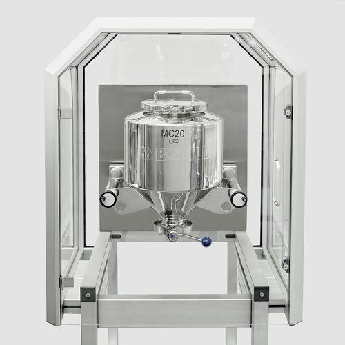 Ротационный лабораторный смеситель - LM - L.B. Bohle Maschinen und Verfahren GmbH - для фармацевтической промышленности / для порошка / для исследований