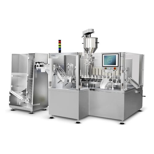 Наполнительная машина для трубок - EBF-100-1 - Fabrima - напольная / для жидкостей / для фармацевтической промышленности