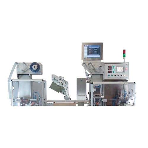 Перистальтическая система упаковки - BF 50 R - O.M.A.R. S.r.l. Pharmaceutical Blister Solution - напольная / для желатиновой капсулы / под блистером