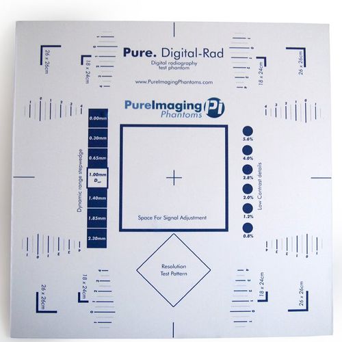 Тест-фантом для радиографии - PURE. DIGITAL-RAD - Pure Imaging Phantoms - общий
