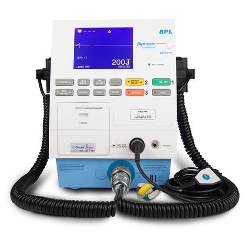 Полуавтоматический внешний дефибриллятор - DF 2617/R - BPL Medical Technologies - автоматический / с ручным приводом / двухфазный