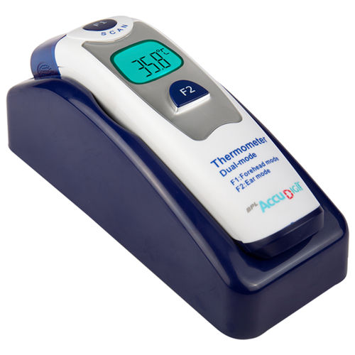 Медицинский термометр - ACCUDIGIT DUAL - BPL Medical Technologies - инфракрасный / лоб / тимпанический