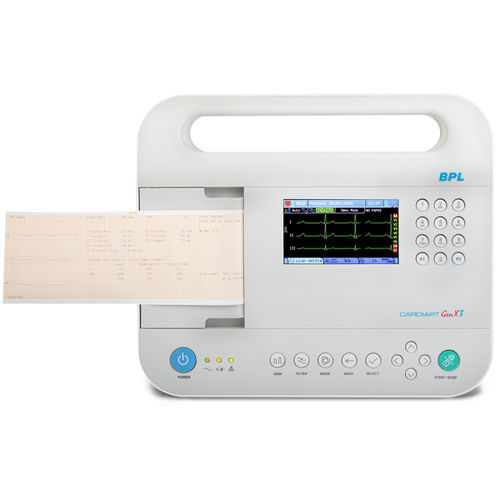 Электрокардиограф для спокойного состояния - CARDIART GENX3 - BPL Medical Technologies - 3 канала / цифровой / с принтером