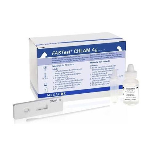 Экспресс-тест на хламидию (Chlamydia) - FASTest®  - MEGACOR Diagnostik - ветеринарный / на антигены / Хламидиоз