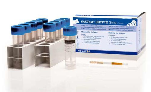 Экспресс-тест на диарею - FASTest® CRYPTO - MEGACOR Diagnostik - ветеринарный / на антигены / свинцовый