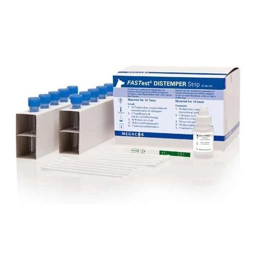 Экспресс-тест на болезнь Карре - FASTest® DISTEMPER - MEGACOR Diagnostik - для собак / для вируcов / для мочи