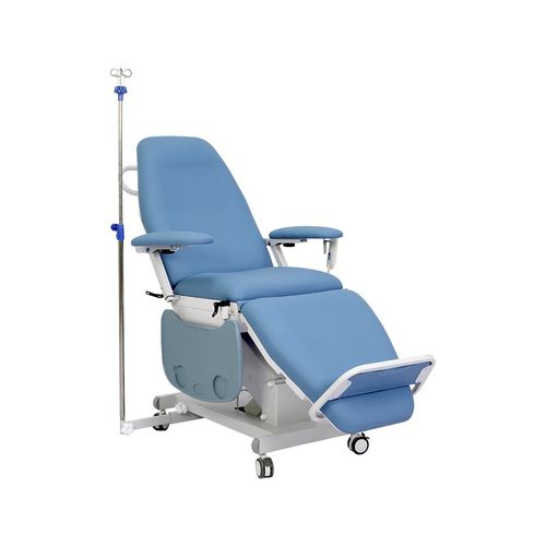 Электрическое кресло для гемодиализа - DP-YS035 - Guangdong Dongpin Beauty & Medical Technology - 3 секции / на роликах / с регулируемой высотой