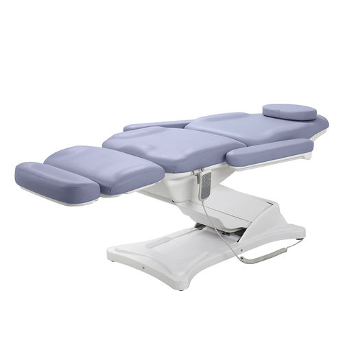 Диагностический стол косметические процедуры - DP-8194G - Guangdong Dongpin Beauty & Medical Technology - электрический / с регулируемой высотой / наклонный