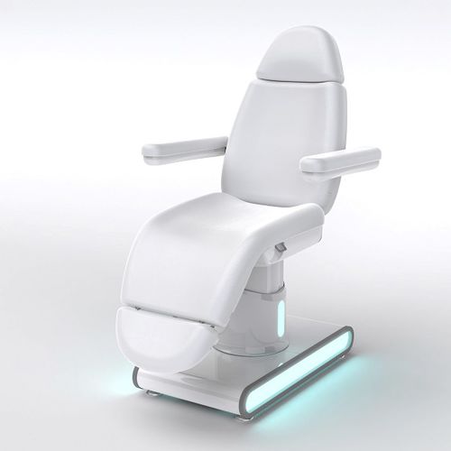 Электрическое кресло для медицинского обслуживания - DP-L435 - Guangdong Dongpin Beauty & Medical Technology - 3 секции / с регулируемой высотой / с опорой для голеней