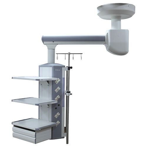 Потолочный медицинская консоль - HFP-DD240/380  - Shanghai Huifeng Medical Instrument - для интенсивной терапии / с простой консолью / шарнирный