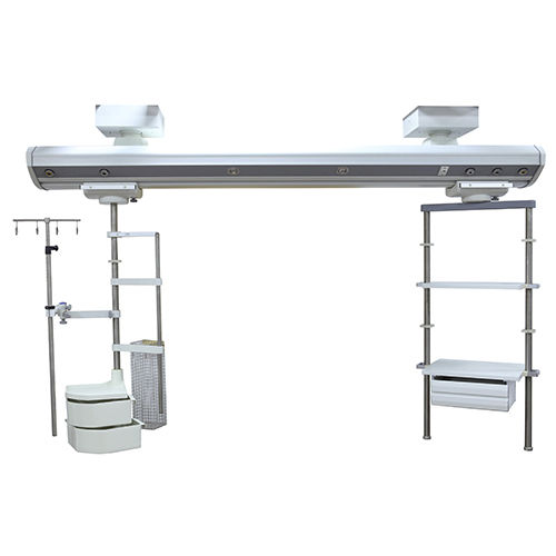 Потолочный медицинская консоль-балка - HFP-C+C  - Shanghai Huifeng Medical Instrument - для интенсивной терапии / шарнирный / модульный