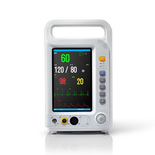 Переносной монитор пациента - HF-8000A  - Shanghai Huifeng Medical Instrument - для ЭКГ / частота дыхания / частоты сердечных сокращений