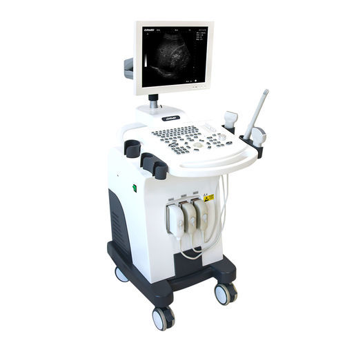Ультразвуковой сканер на платформе - HF-370 - Shanghai Huifeng Medical Instrument - для поливалентной эхографии / черно-белый / 15 дюймов