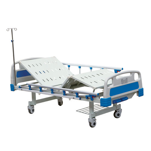 Кровать для больниц - HF-828A - Shanghai Huifeng Medical Instrument - ручная / складная / на роликах