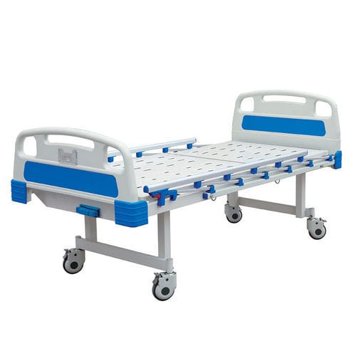 Кровать для больниц - HF-818 - Shanghai Huifeng Medical Instrument - ручная / складная / на роликах