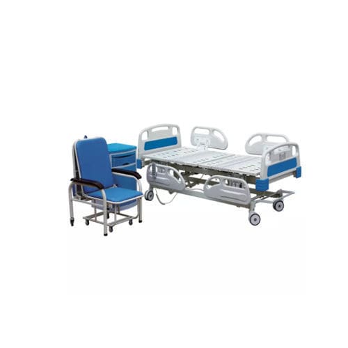 Кровать для больниц - HF-858 - Shanghai Huifeng Medical Instrument - электрическая / с регулируемой высотой / складная