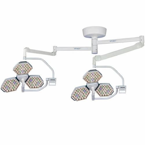 Потолочный хирургический светильник - SY02-LED3+3 - Shanghai Huifeng Medical Instrument - светодиодный / 2 штатива / 96