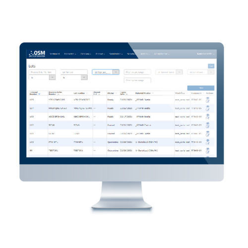 Программное обеспечение для обмена данных - OSM - Optel Vision - для фармацевтической промышленности / для управления данными / с системой отслеживания