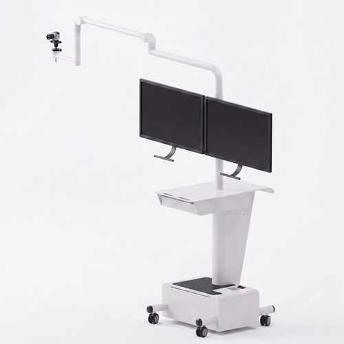 Медицинская тележка - Carrello XL - B&D - Bracci & Dispositivi - для операционного зала / для ветеринарного кабинета / для видеокамеры