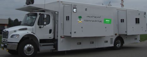Передвижной медицинский пункт офтальмологии - (30′)(9M) - Mobile Healthcare Facilities - грузовой автомобиль