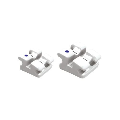 Эстетическая ортодонтические скобы - Chic.  - GC Orthodontics - из керамики / мини / с низким трением