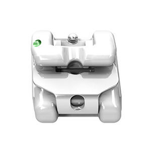 Ортодонтические скобы самолигирующаяся - EXPERIENCE™ C  - GC Orthodontics - из керамики / двойная / мини
