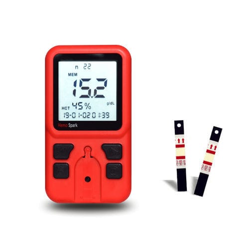 Автоматический анализатор гемоглобина - Hemo Spark - Sensa Core Medical Instrumentation Pvt. Ltd. - для клинической диагностики / переносной / методом отражательной фотометрии