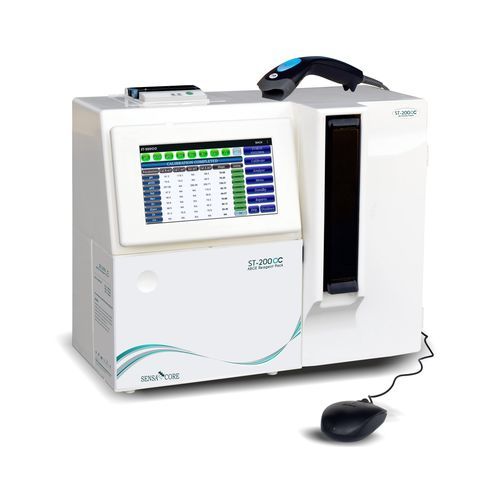 Анализатор газов крови pO2 - ST-200 CC ABGE - Sensa Core Medical Instrumentation Pvt. Ltd. - pCO2 / pH / сыворотки