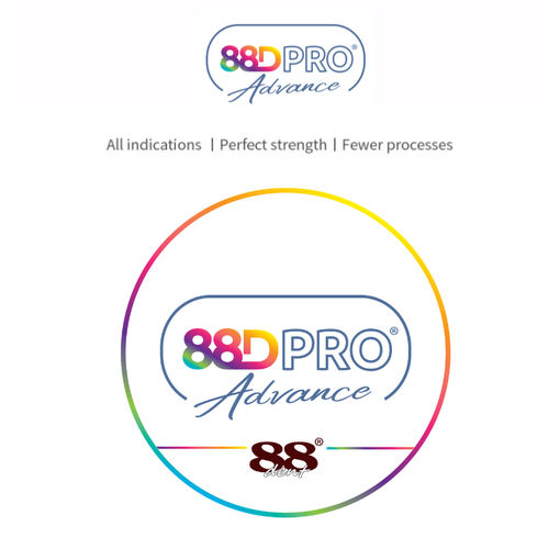 Циркониевый стоматологический материал - 88D Pro Advance - 88Dent - для восстановления зубов
