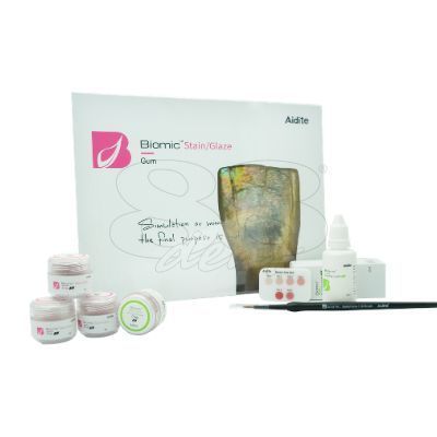 Комплект стоматологических материалов из керамики - Biomic Gum - 88Dent - циркониевый / десневой / для стоматологической лаборатории