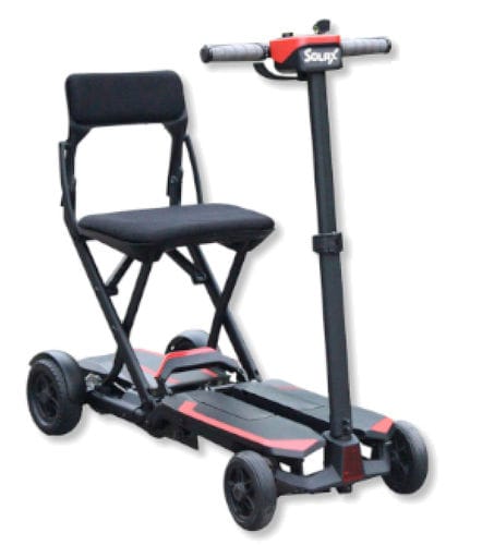 Электрический скутер для лиц с ограниченной мобильностью - Scooter Ergo SL - ErgoConcept - 4-колесный / складной