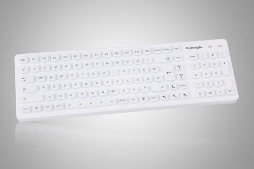 Клавиатура с цифровым блоком клавиатуры - SIK 2500 - PrehKeyTec GmbH - из силикона / со светодиодной подсветкой / для гигиены