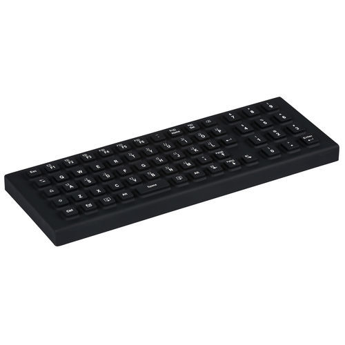 Клавиатура с цифровым блоком клавиатуры - SIK 65 - PrehKeyTec GmbH - из силикона / USB / для гигиены